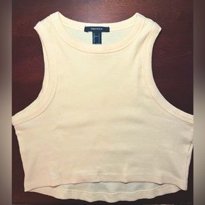 Yellow Forever 21 Crop Top